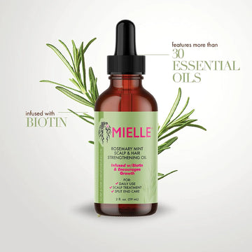 Handmade Rosemary Essential Oil 100% Pure Natural Hair Nourishing Essential Oil Premium Therapeutic Grade Premium Glass Dropper