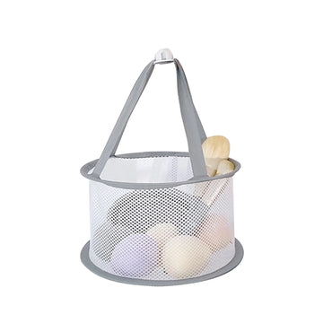 Drying Rack Hanging Basket for Makeup Sponge Net Bag Hangable Makeup Brush Beauty Egg Storage Rack Organizer Makeup Drying Net