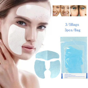 3/5 Sets Soluble Collagen Face Serum Mask Anti Aging Moisturizing Hydrolyzed Film Fade Fine Lines Firming Lifting Gel Skin Care