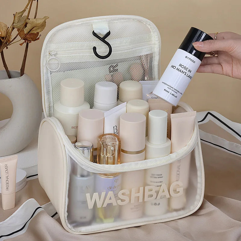 Women Makeup Bags Travel Cosmetic Bag Toiletries Organizer Waterproof Storage Neceser Hanging Bathroom Wash Bag High Quality