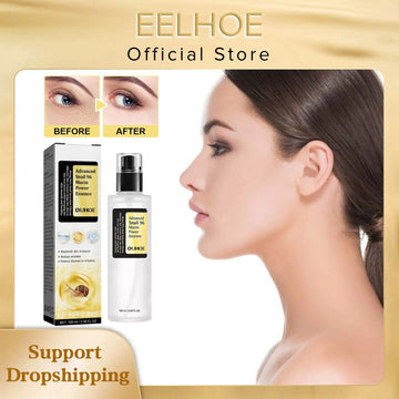 Snail Anti Aging Serum Advanced Moisturizing Skin Care Sagging Firming Tightening Fade Fine Lines Collagen Booster Essence 100ml
