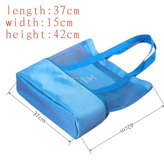 New Thermal Insulation Bag Handheld Lunch Bag Useful Shoulder Bag Cooler Picnic Bag Mesh Beach Tote Bag Food Drink Storage