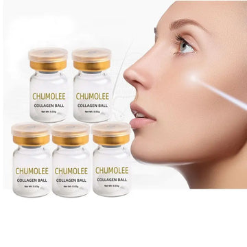 Japan Silk Protein Collagen Thread Ball Face Serum Moisturizing Firming Fine Lines Skin Care Essence Korean Cosmetics