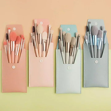 Make Up Brushes Set Cosmetic Powder Eye Shadow Foundation Blush Blending Concealer Professional Beauty Tool 8pcs