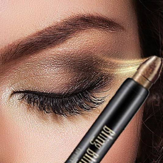 Pearlescent Glitter Eyeshadow Pen Eye Shadow Pencil Waterproof Matte Cream Nude Eye Makeup Pigment Silkworm Eyeliner Shadow Pen