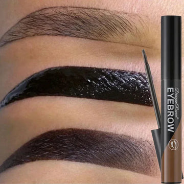 Black Brown Peel-off Eyebrow Gel Tint Makeup Waterproof Lasting Eye Brow Enhancers Liquid Gel Tear Wear Easy Natural Brow Tattoo