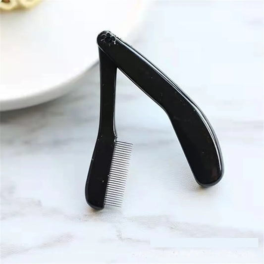 1PC Eyelash Clip Comb Eyelash Separator Eye Black Lifting Curl Metal Brush Mini Eyebrow Comb Makeup Tool