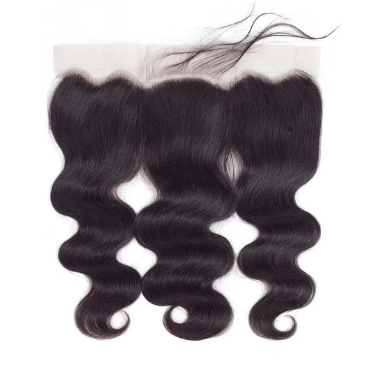Gabrielle 13x4 Transparent Lace Frontal Human Hair Pre-plucked Brazilian Body Wave 4x4 Lace Closures Only Remy Hair