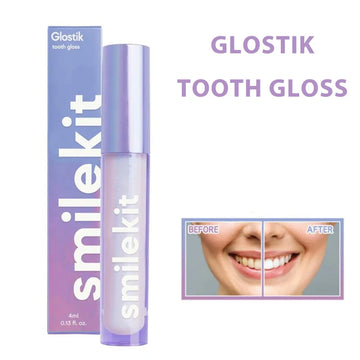 New Smilekit Teeth Whitening Essence Glostik Tooth Gloss Home Use Cleaning Serum Remove Plaque Stains Dental Tools Whitening Pen