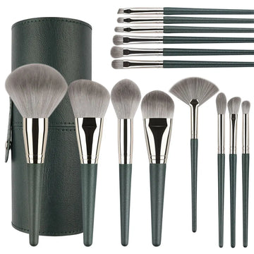 13/14Pcs Makeup Brushes Set Soft Fluffy Eye Shadow Brush Concealer Brush Blush Women Cosmetic Brush Blending Beauty Tools