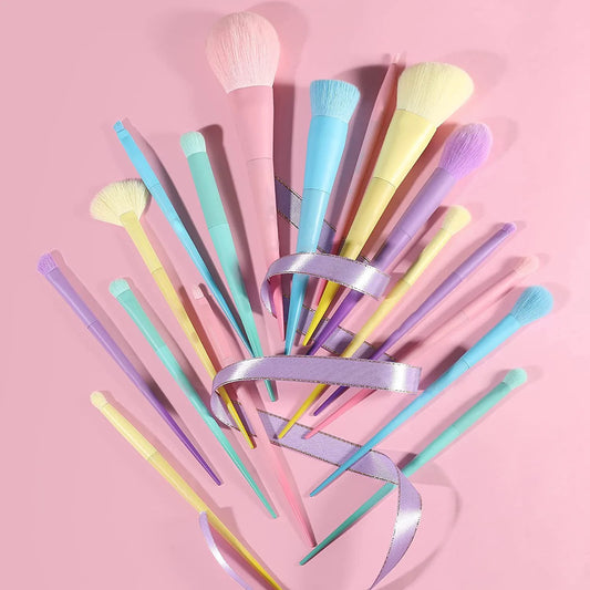 17 Color Multi-Color Makeup Brushes Color Brushes Makeup Brush Set Makeup Tools Full Set