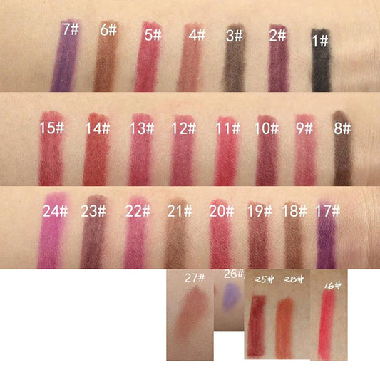 1PC Professional Wood Lip Liner Waterproof Lady Long Lasting Lip Liner Pencil Makeup Women's Long Lasting Cosmetic Beauty Tool