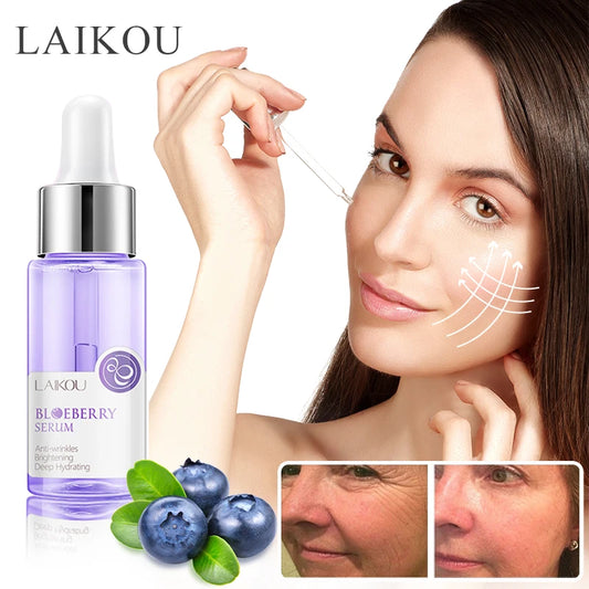LAIKOU Serum Japan Sakura Essence Anti-Aging Hyaluronic Acid Pure 24K Gold Whitening Vitamin C Anti Wrinkle Face Serum Care Skin