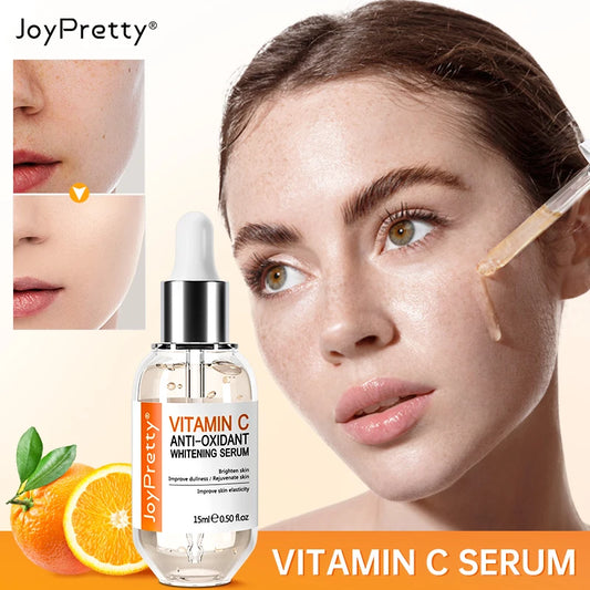 Vitamin C Serum for Face Whitening Dark Spot Remover Hyaluronic Acid Facial Essence Skin Care Beauty Korean Cosmetics
