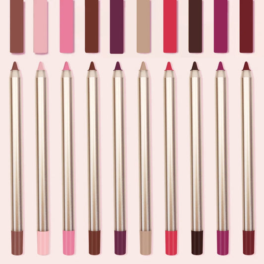 BIVANFE Lip Liner Cruelty Free Vegan Private Label Cosmetics Makeup Dark Brown Matte Waterproof Creamy Lipliner