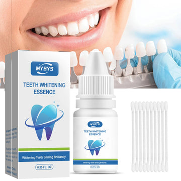 MYBYS Teeth Whitening EssenceRemoves Plaque Stains Tooth Bleaching Cleaning Serum White Teeth Oral Hygiene Tooth Whitening Pen