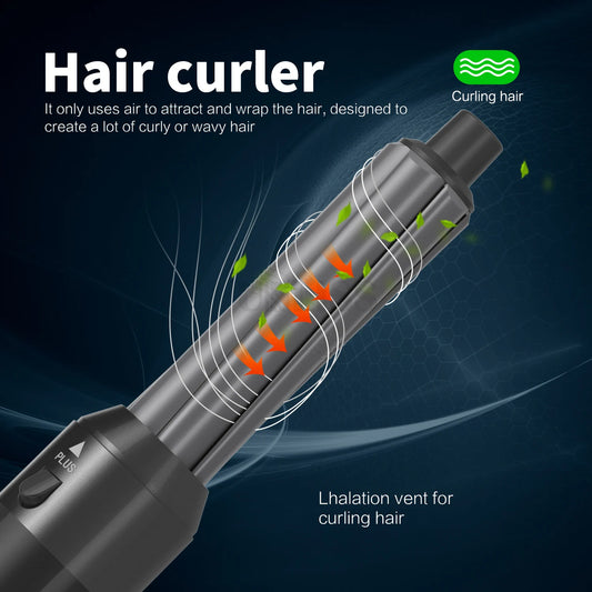 5 In 1 Hair Dryer Brush Hot Comb Set Professional Curling Iron Hair Straightener Hair Styler Electric Hair Styling Tools Airwrap
