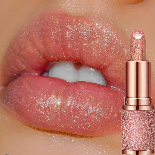 Glitter Matte Lipstick Temperature Changing Color Lipstick Moisturizing Shimmer Sexy Lipsticks Long Lasting Waterproof Cosmetic