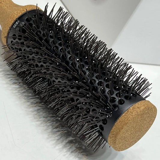 For Dyson Round Comb Hair Styling Hair Brush Comb Curly Hair Round Barrel Hair Comb Salon Styling Tool Metal Handle