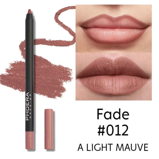 Waterproof Nude Brown Lip Liner Lipstick Pencil Matte Red Pink Contour Tint Lipstick Lasting Non-stick Cup Lips Makeup Cosmetics
