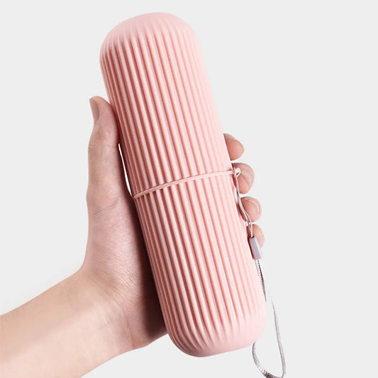 Portable Toothbrush Storage Case Toothpaste Holder Box Organizer Household Storage Cup For Outdoor Travel Bathroom Accessories