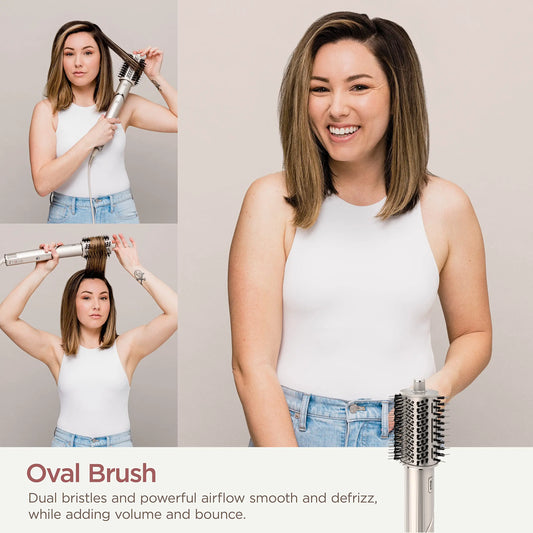 Shark FlexStyle HD430 Negative Ion Hair Dryer 5-in-1 Portable Hair Straightener Brush Electric Comb Hair  Curling Tool