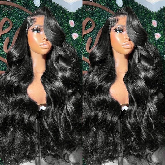 30Inch Body Wave Lace Front Human Hair Wigs For Women Remy 13x4 Brazilian Hair Wigs Pre Plucked 4x4 Lace Closure Wig Human Hair