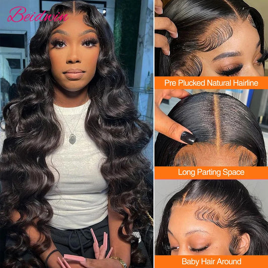 Body Wave Lace Front Wig 13x4 Hd Lace Wig Human Hair Lace Frontal Wig For Women Pre Plucked Brazilian Human Hair Wigs On Sale