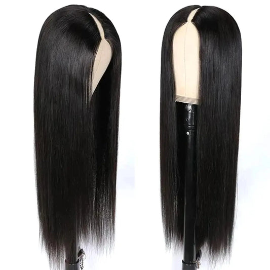 Brazilian Straight V Part Wig Human Hair 14-30 inch No Leave Out Straight Glueless Human Hair Wigs For Women Cheap On Sale