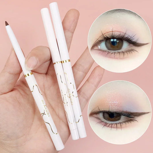 Waterproof Ultra-thin Liquid Eyeliner Gel Pencil Quick Dry Smooth Eye Liner Long Last Lower Eyelash Pen Korean Makeup Cosmetics