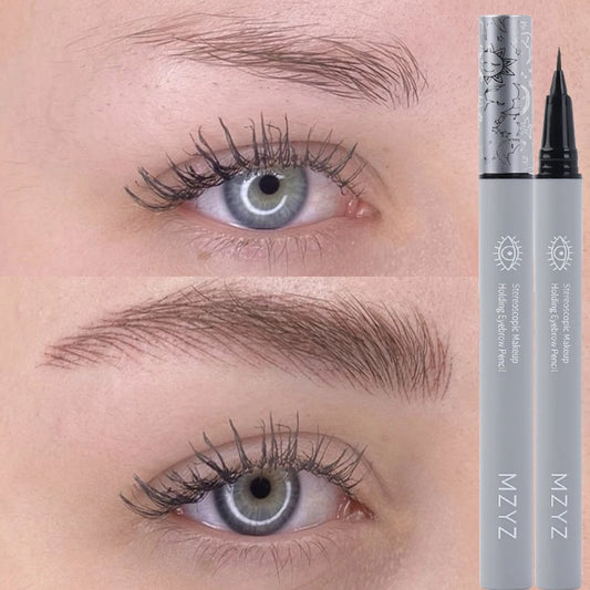 Lasting Liquid Eyebrow Pencil 0.01mm Ultra-fine Outline Lying Silkworm Eyeliner Waterproof Non-smudge Smooth Eyebrow Tattoo Pen