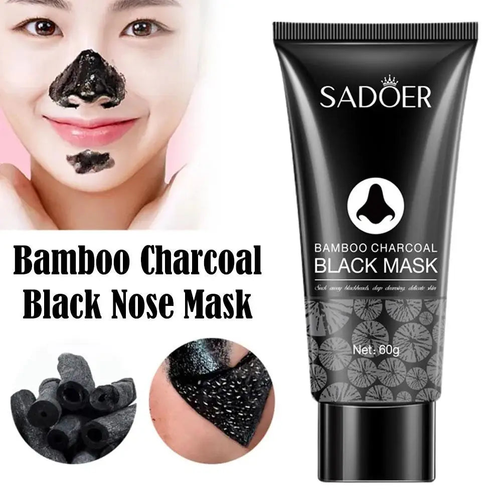 Bamboo Charcoal Blackhead Remover Face Black Dots Masks Nose Point Pimple Anti Acne Spot Face Skin Care Beauty Health