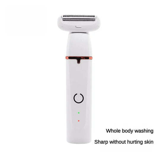 Electric Ladies Shaver Set 3 In 1 Private Parts Waterproof Shaving Long And Short Hair Epilator USB Charging Plug-And-Play