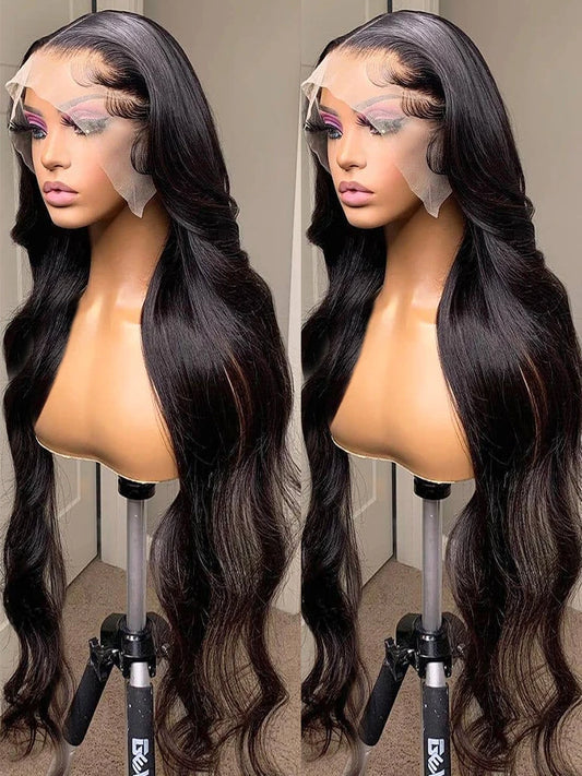 40 Inch Loose Body Wave 13x4 Lace Front Human Hair Wig Brazilian Human Hair Wigs For Women 13x6 HD Lace Frontal Wig Pre Plucked