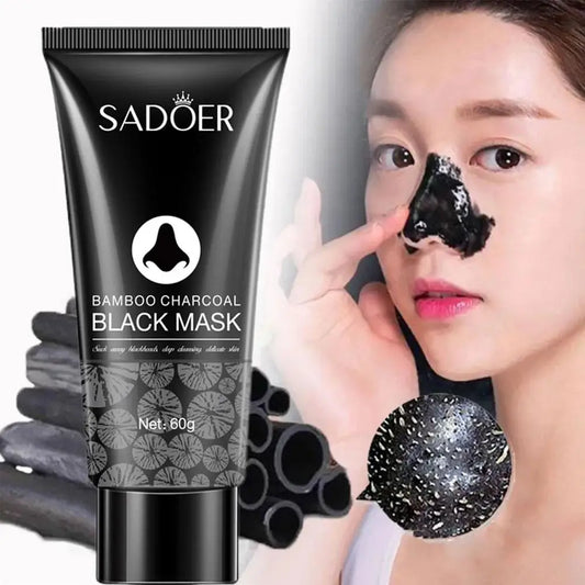 Bamboo Charcoal Blackhead Remover Face Black Dots Masks Nose Point Pimple Anti Acne Spot Face Skin Care Beauty Health
