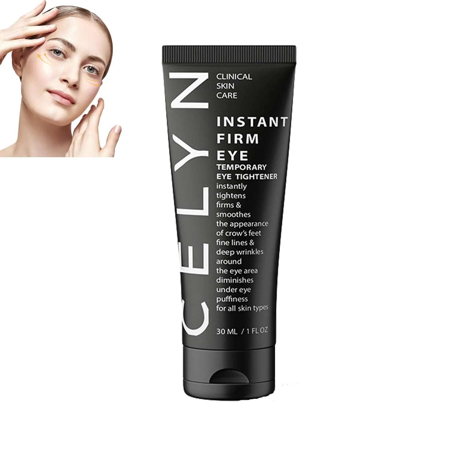 Instant Firm Eye Tightener, Eye cream, eye firming agent, eye lifting, firming, removing eye bags, wrinkle removal, and eye care