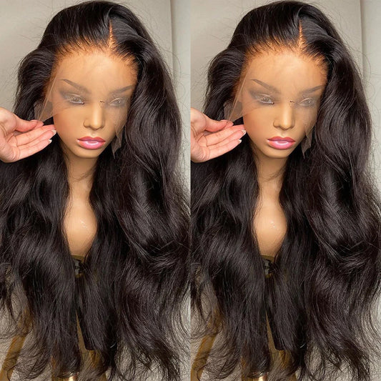 30 32 Inch Body Wave Lace Front Wig 13x4 13X6 HD Lace Frontal Wig 5X5 Glueless Closure Wig 360 Human Hair Lace Frontal Wig