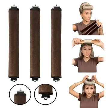 Heatless Curling Rod Headband Lazy Hair Curlers No Heat Hair Rollers Curls Sleeping Soft Flexi Rods with Hook Hair Styling Tools
