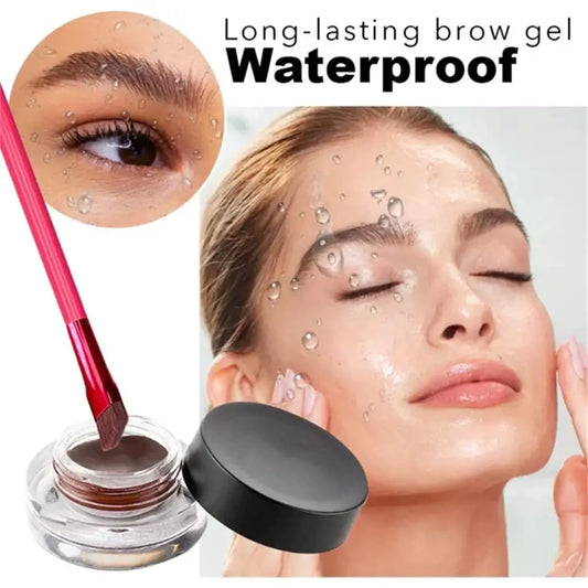 Ultra-thin Brow Brush Multi Function Eyebrow Brush 4D Hair Stroke Premium Rhombus Angled Eyebrow Brush Cream Makeup Brushes