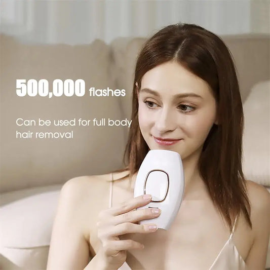 Laser Epilator Painless For Women Hair Removal Home Use Devices Body Bikini IPL 500000 Flash Depilator Pulses