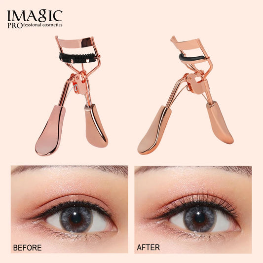 IMAGIC Professional Durable Curling And Shaping Portable Not Hurting Eyelashes Facial Beauty Eyelash Curler Eye Makeup Tool