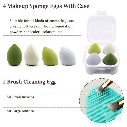 Makeup Brushes And Makeup Sponges 22/20/13 Pcs Makeup Kit,Foundation Brush Eyeshadow Brush Make up Brushes Set