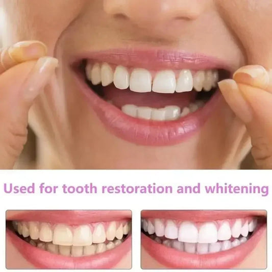 2024 Adult Adjustable Dentures Teeth Set Adjustable Snap-on Fake Teeth Portable Braces Decorate Gaps For Teeth Oral Hygiene Care