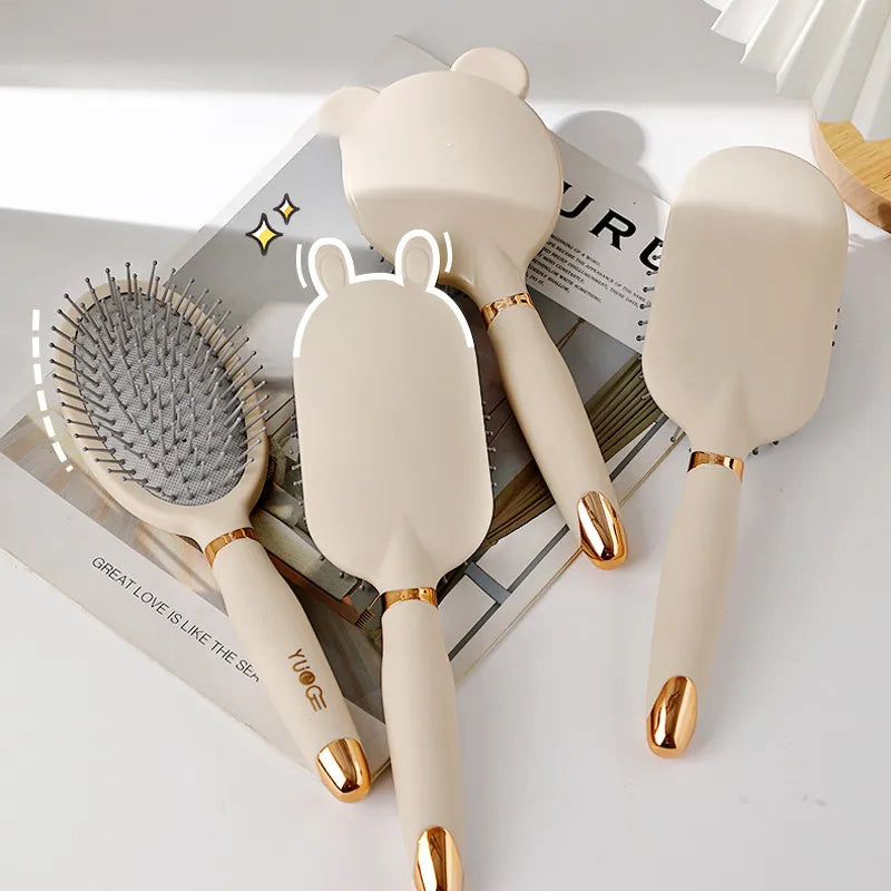 Air Bag Anti Static Exhaust Air Cushion Comb Women Long Hair Curling Fluffy Head Massage Comb Salon Hairdressing Styling Tools