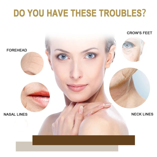 Advanced Collagen Boost Serum Anti Aging Lifting Wrinkle Remover Fade Fine Lines Hyaluronic Acid Essence Anti Dark Spot Essence