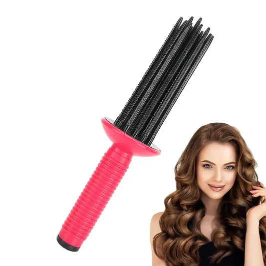 Hot Air Styling Brush Air Sensitive Puff Hair Styling Roll Hair Fluffy Curving Roll Comb Hair Curler Hair Dryer Brush Comb